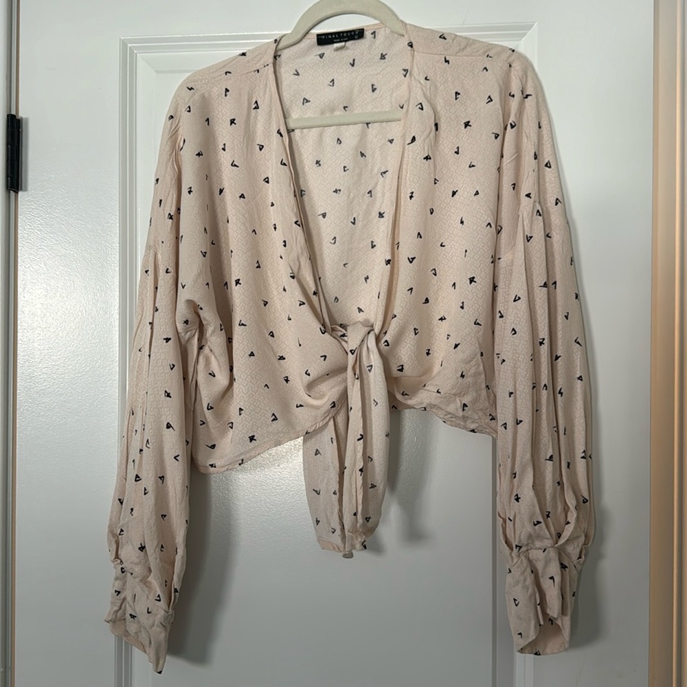 Cropped blouse